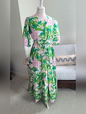 Maude Vivante Maxi Dress lilly Large